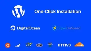 Install WordPress at DigitalOcean with ⚡ OpenLiteSpeed in 1-Click