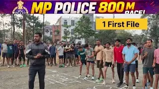 Best timing 800mtr #Mp police#800m#best timing#running#First file#15 feb #