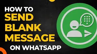 How to Send Blank Message on WhatsApp | Coolest Trick ever 2022 @techmind24