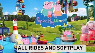 Pepper Pig World - All Rides and Soft Play POV [4K]