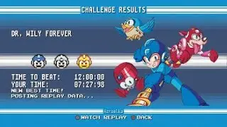 Mega Man Legacy Collection -Dr. Wily Forever Gold- by Azraelka