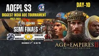 AOEPL Season 3 Bangalore Berserkers Vs Mumbai Mangudai -Semi Final 1