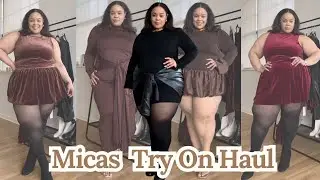 MICAS - CURVE TRY ON HAUL | WINTER 2025 | LUXURY DRESSES + OUTFIT INSPO