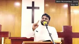 இதோ, அவர் வருகிறார் DAY 2 | Behold, He comes | Advent Convention Meeting 2025 | Rev A F Amos Lazarus