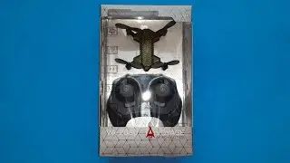 Распаковка мини-дрона Voyage Aeronautics от Walmart за 20 долларов и тест-драйв в помещении