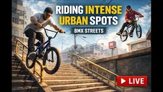 Clean Lines & Hard Slams | BMX Streets LIVE