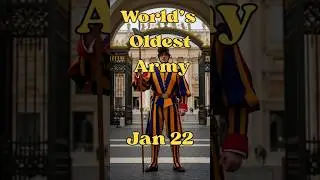 The Swiss Guard: The World&rsquo;s Oldest Army #SwissGuard #Vatican #WorldsOldestArmy #History #shorts