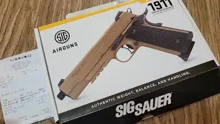 Пистолет BB Sig Sauer Emperor Scorpion 1911 Unbox 4.5mm 0.177 калибр