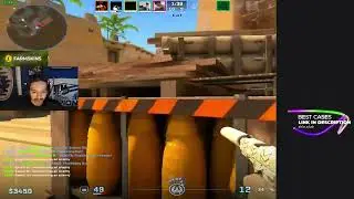 twitch reacts to Laski 5 second ACE! (CS2)
