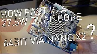Via Nano X2: their 1st 64-bit x86 dual core, how fast is it?