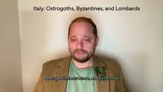 Italy  Ostrogoths, Byzantines, and Lombards