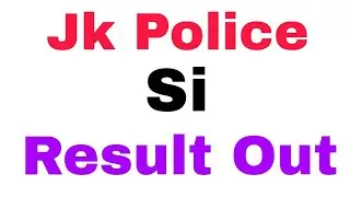 JKP SI RESULT OUT