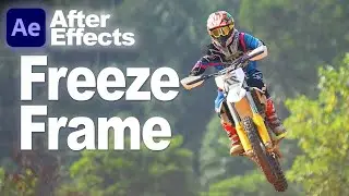 How To Freeze Frame Video in After Effects