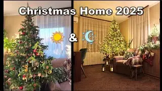Christmas Home Tour 2025 | Cozy Daytime & Magical Nighttime Decor