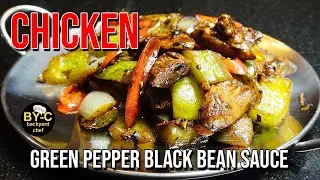 Chicken Green Pepper Black Bean Sauce How to make at home – like your Chinese takeaway