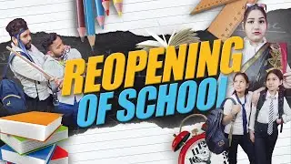 REOPENING OF SCHOOL | COMEDY VIDEO | NJOY ZONE | New Funny Video 2021