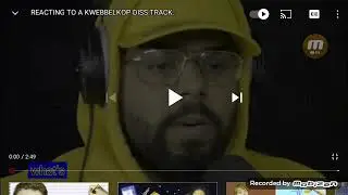 Today I am watching liger's reacting to Kwebbelkop diss track by hero Kwebbelkop's twin brother