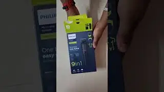 (Unboxing) Philips Multi Grooming Kit MG3710/65, 9-in-1 (New Model) Trimmer   