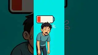 If Battery Low Was Real | video shorts animation #BatteryLow #RelatableMeme #FunnyShorts #MemeTok