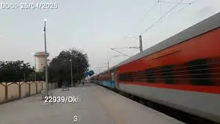 22939 Okha(OKHA)-Bilaspur Jn.(BSP) SF Express | Skipping Mithapur(MTHP) | On Saturday  | 26/04/2025