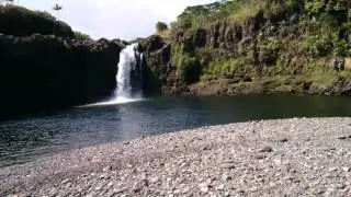 Piihonua Falls, Hilo, Hawai'i.