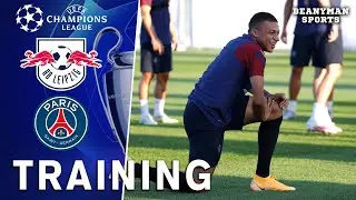 PSG Players Train Ahead Of Champions League Semi-Final Clash With RB Leipzig