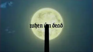 Kent Osborne - WHEN I'M DEAD (Official Visualizer)