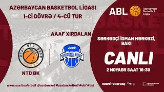 ABL 2022-2023 | NTD BK -  AAAF XIRDALAN | 02.11.2022 | 4-C&Uuml; TUR