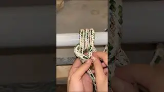 Climbing Hack: Master the Prusik Knot for Ultimate Rope Grip! #climbing #boating #mountains #fishing