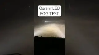 Osram 50Watt LED Fog Test