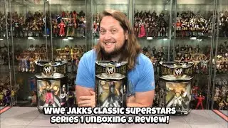 The Undertaker, Bret Hart & HBK Classic Superstars Series 1 Unboxing & Review!