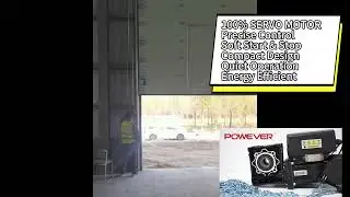 POWEVER servo motor for sectional doors