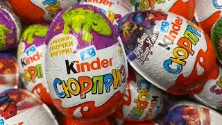 Candies Unpacking ASMR 🍭 | Satisfying Video | ASMR No talking | Kinder Joy