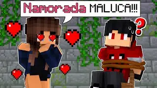MENINA MALUCA capturou o P3DRU no Minecraft