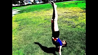FLY FLIP GYMNASTICS FOR LITTLE KIDS! TYLER LEVINE! SUPER SEVEN SHOW! GO!