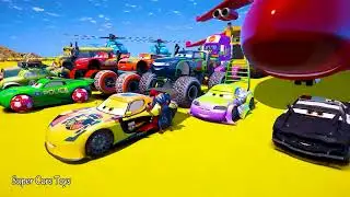 spiderman car 🏎️ 🔥🚒 video cartoon car race