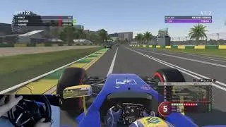 Probando Volante Hori Racing Wheel Apex Para PS4 - F1 2016 castellano