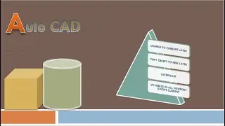 Intro of Change To Current Layer | Copy Object To New Layer | LayerWalk | VP Freeze in Autocad