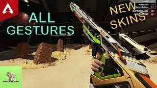 New Legendary Skin, Triple Take (CTRL ALT DELETE), All Gestures. [Apex Legends -Highlight- Jun.24]