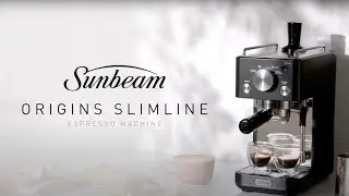 Origins Slimline Espresso Coffee Machine  | For Real Coffee Drinkers | Sunbeam