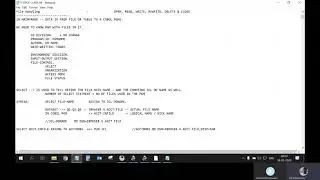 COBOL Как писать код FILE PGM MAINFRAME Новый набор начинается 31 августа в 9:30 | Анил Полсани |...