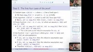 Relational parametricity. Lecture 5. Proof of the relational parametricity law