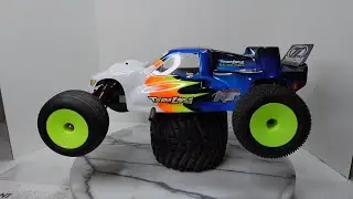 Vintage Team Losi XXXNT Bench Built Adam Drake Andys painted body WITH Prototype XXXNT chassis