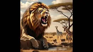 the lion king of Hwange