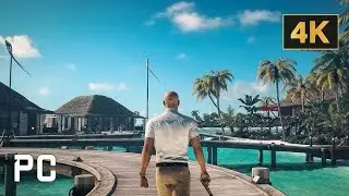 [Hitman 3] 8K Maldives Island mission .