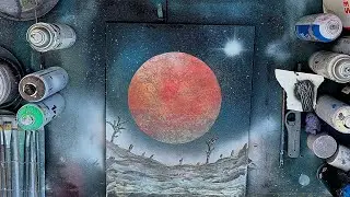 World Without Echo - Spray Paint Art by Jonathan Escobar