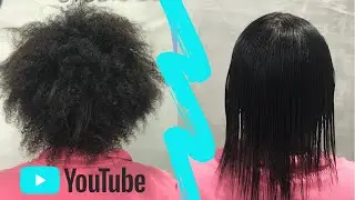 ALISA NA PRIMEIRA APLICAÇÃO CABELO AFRO 4C - ALISAMENTO DEFINITIVO - LE PRÖ COSMÉTICS