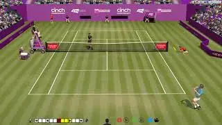 FULL ACE TENNIS SIMULATOR (FAT) - Practice set (good point vs anakin)