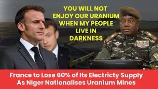 Niger Shocks France! Nationalizes Orano’s Uranium Mine – A New Era for Africa