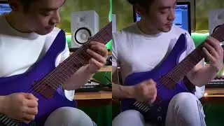 Ronciswall Guitars - Vapor  Playthrough - Erra Gungrave Full Instrumental Cover - Jackie Wang